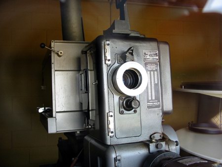 Capri Drive-In Theatre - Projector Front - Photo From Water Winter Wonderland (newer photo)